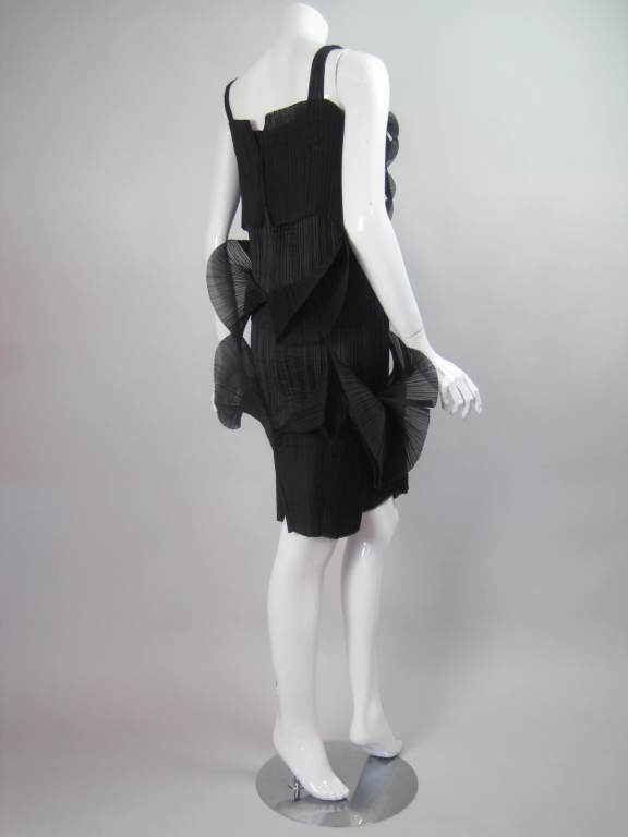 Issey Miyake Sculptural Pleated Dress 2