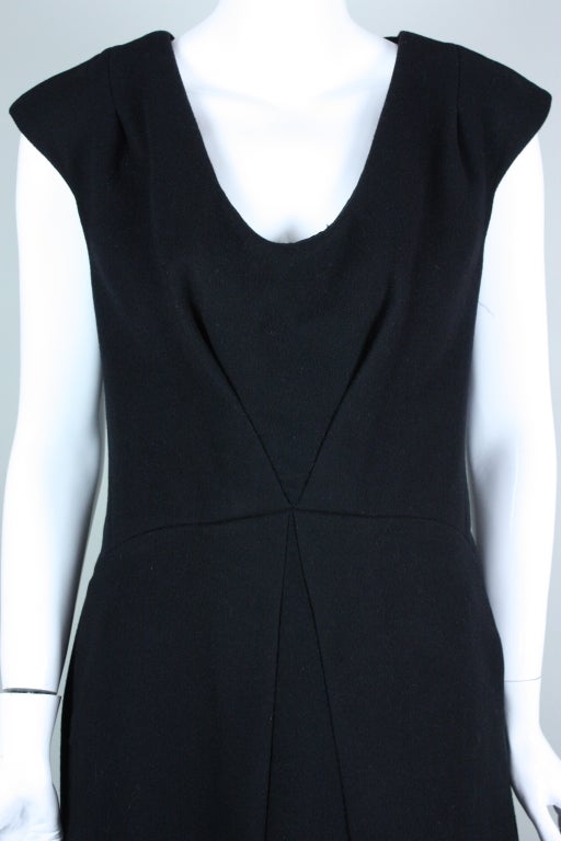 Marc Jacobs Black Cashmere Dress For Sale 3