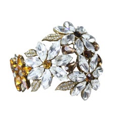 Christian Lacroix Rhinestone Brooch 4