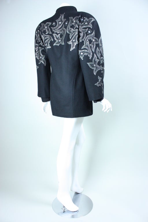 Black 1980's Byblos Jacket and Mini Dress