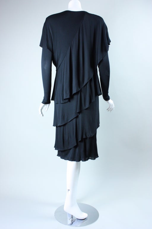 Women's Holly's Harp Tiered Jersey Dress For Sale
