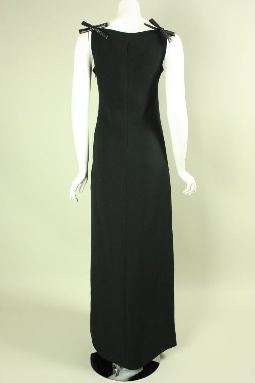 1960's Courreges Sleeveless Gown at 1stDibs