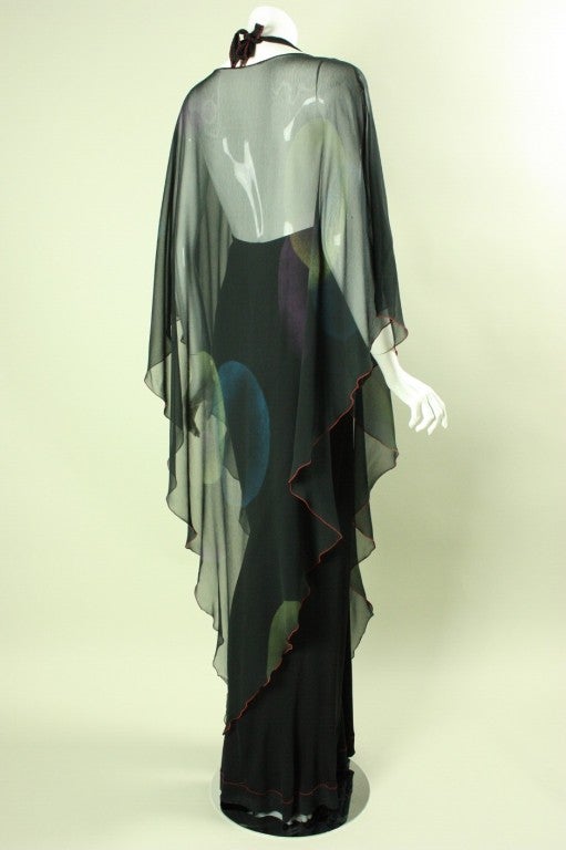 1970's Stephen Burrows Jumpsuit and Caftan Ensemble at 1stDibs