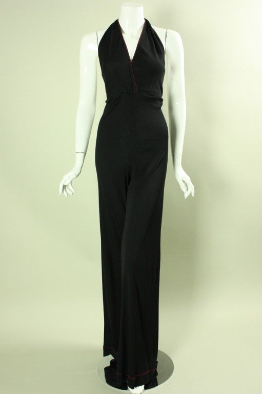 1970's Stephen Burrows Jumpsuit and Caftan Ensemble at 1stdibs