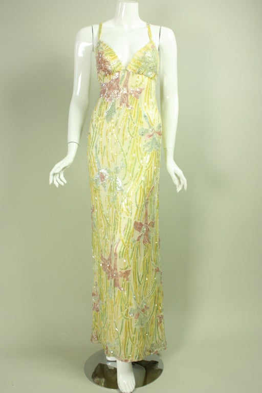 Early Bob Mackie gown retailed at his 