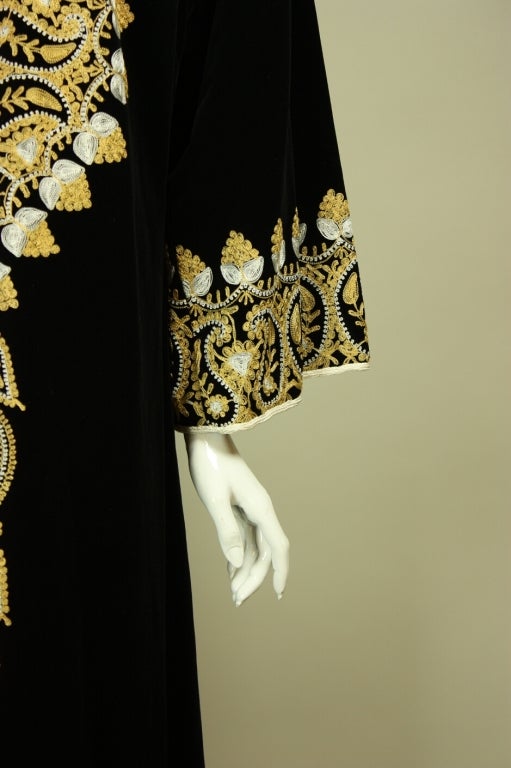 1960's Moroccan Embroidered Caftan 2