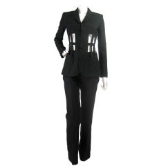 Vintage Iconic Gaultier Cage Pant Suit