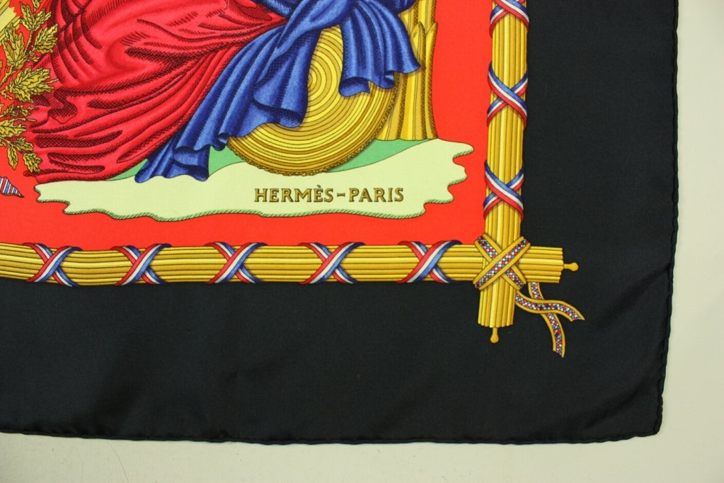 Hermès Carré: Liberté Egalité Fraternité 2