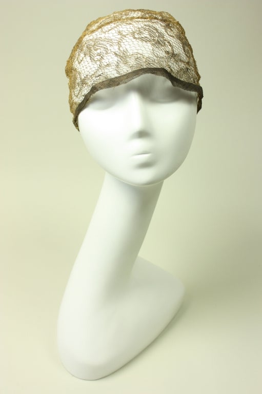 1920s skull cap