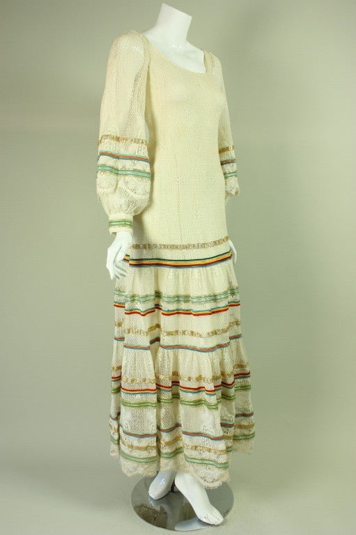 Women's 1970's Giorgio di Sant'angelo Knit Dress