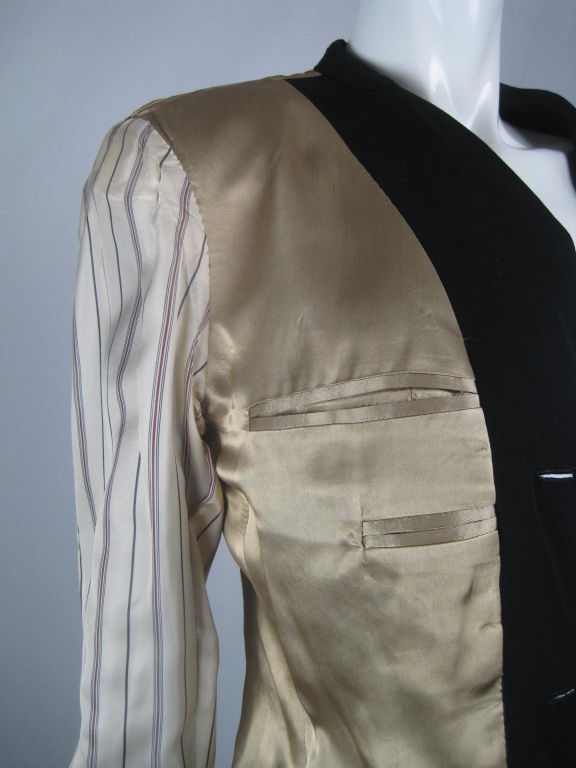 Gaultier Trouser Suit with Ribbed Detail-SALE! 2