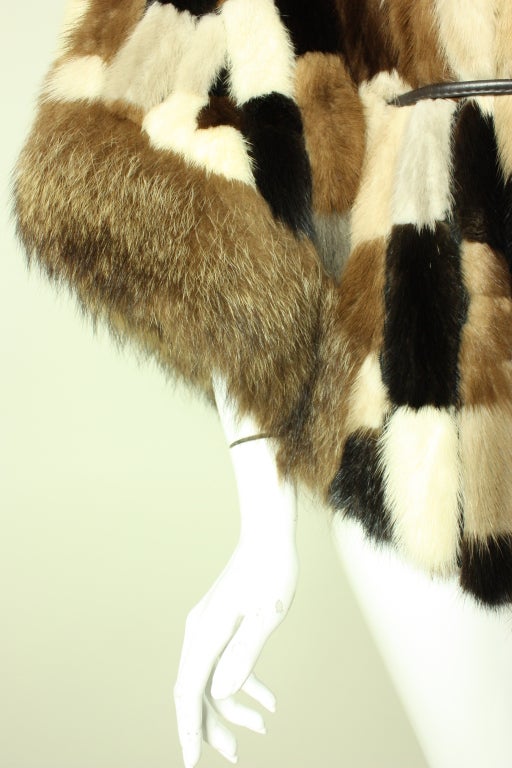 Elsa Schiaparelli Fur Capelet 1