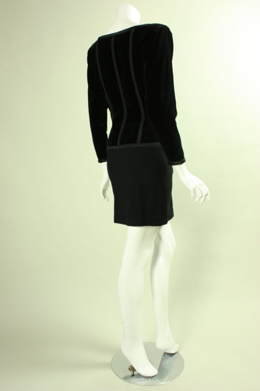 Yves Saint-Laurent 1990's Cocktail Dress In Excellent Condition In Los Angeles, CA