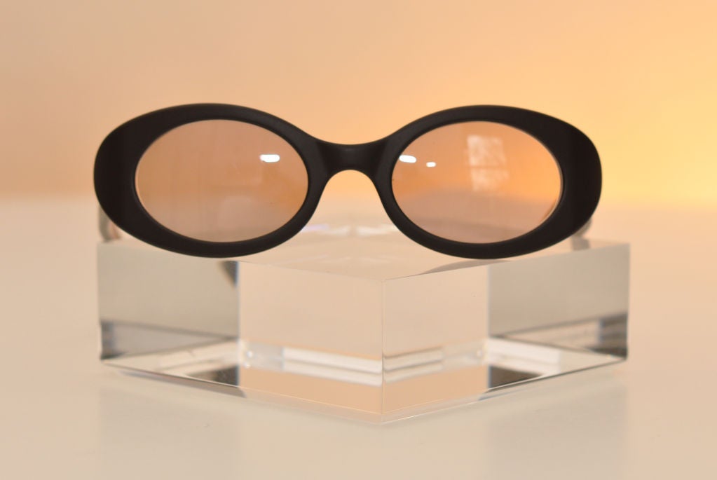 Gucci Matte Brown Sunglass Frame and Case