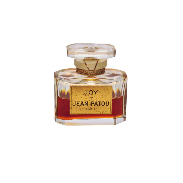 Jean Patou: "JOY"Baccarat Cristal Flacon