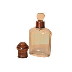 Hand-crafted Edwardian Cut Crystal Perfume Bottle