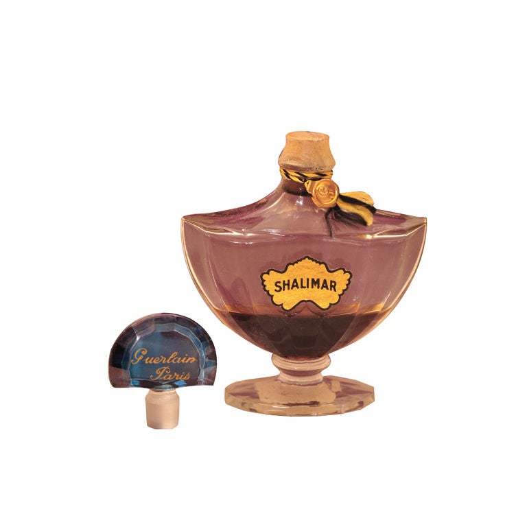 Guerlain's Shalimar  Baccarat Flacon 1925 For Sale