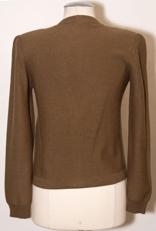 Sonia Rykiel's  Camel Knit Cardigan
