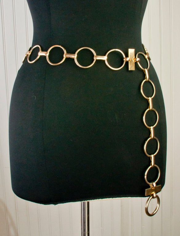 Yves Saint Laurent Chain Link Belt