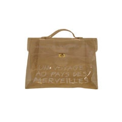 Hermes 1997 Transparent "Kelly" Bag