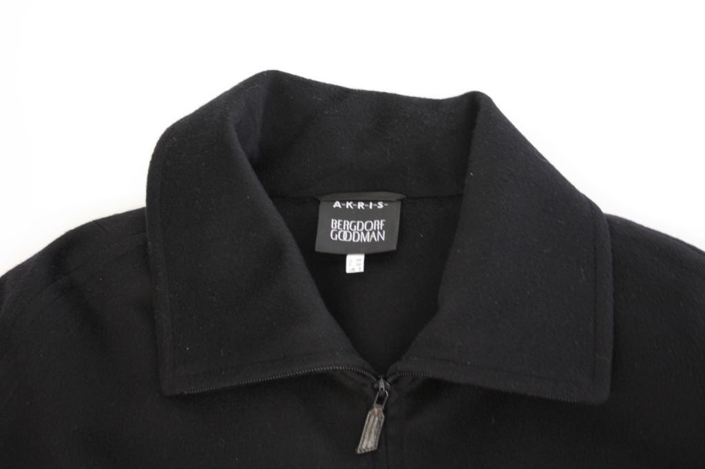 Cashmere Black Cape by AKRIS