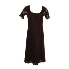 Claire McCardell
s Navy Lace Dress