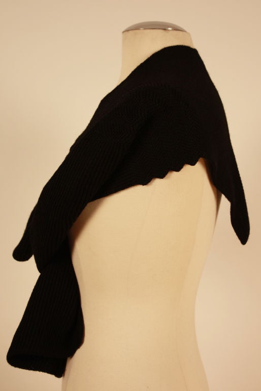 Issey Miiyake Jacquard Wool Wrap