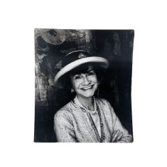 Vintage Press Portrait of Gabrielle "Coco" Chanel