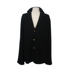 Ralph Lauren Black Cashmere w/Velvet Collar Jacket