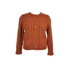 Vintage Sonia Rykiel Cable Knit Sweater