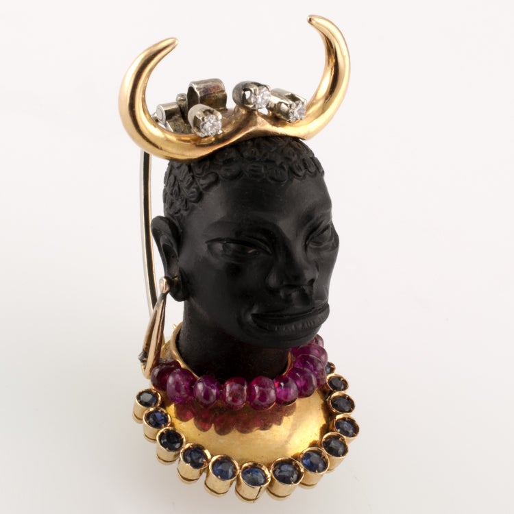 Blackmoor Clip Brooch at 1stdibs