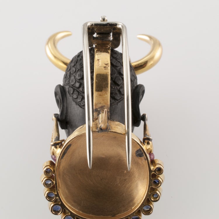 Blackmoor Clip Brooch at 1stdibs