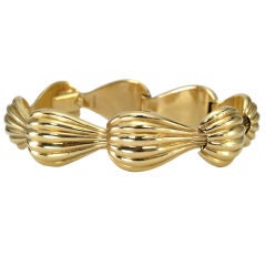 14 Karat Gold Bracelet By Cartier