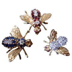 A trio of Bees for your bonnet. by Herbert Rosenthal