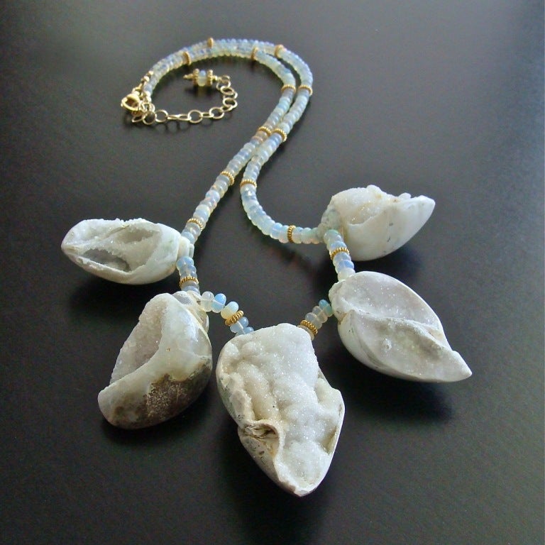 zara gold shell necklace