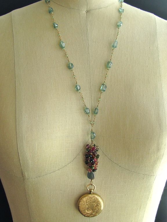 Beloved Generations - Green Amethyst Nuggets, Tourmaline and Ant 5