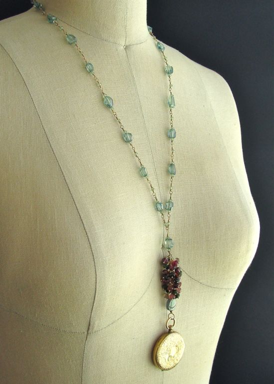Beloved Generations - Green Amethyst Nuggets, Tourmaline and Ant 4