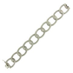 Platinum Link Bracelet by Buccellati