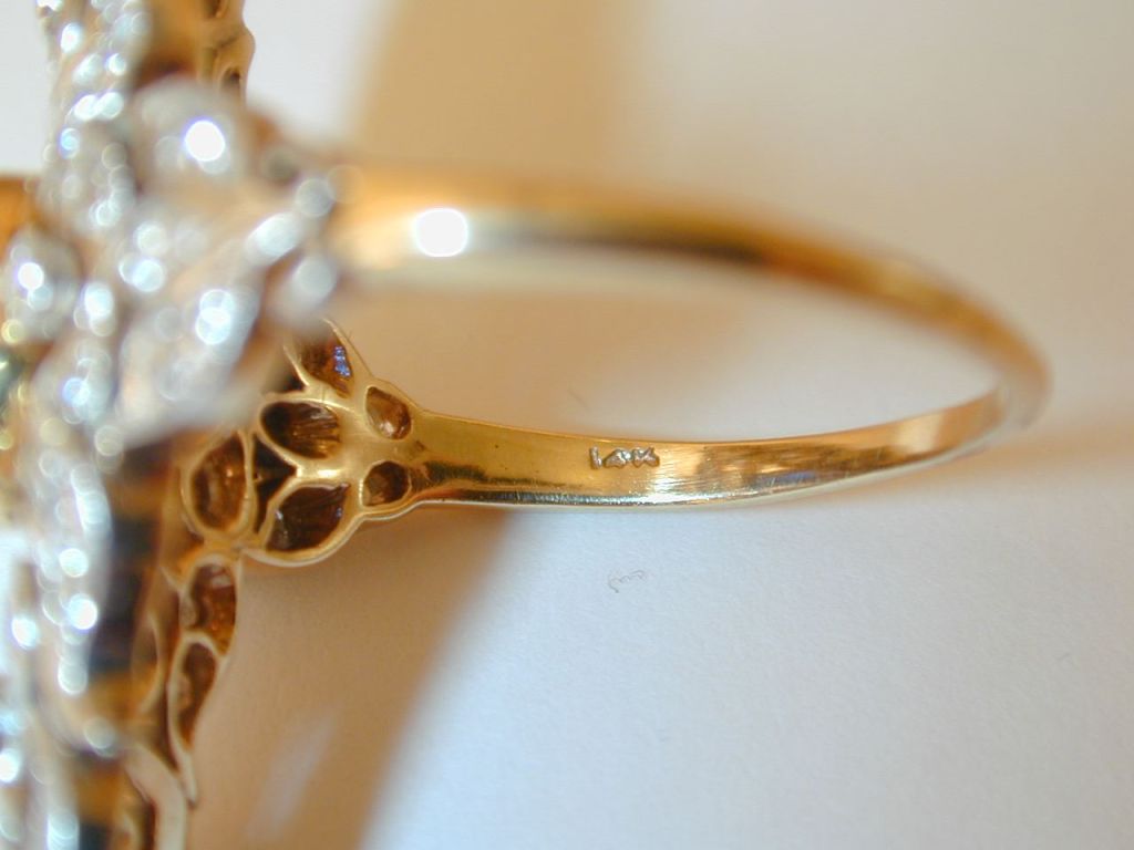 Edwardian Antique Sapphire and Diamond Ring
