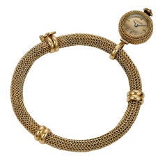 Verdura Watch-Charm Bracelet