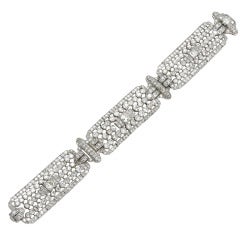 Art Deco Diamond Bracelet 4