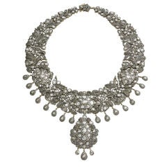 Large Indian Bib Necklace 8