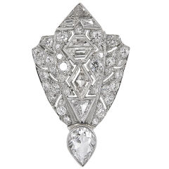Lovely Edwardian Diamond Pin