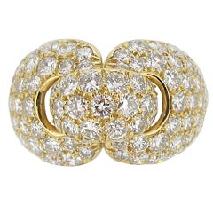 Boucheron Diamond and Yellow Gold Dress Ring 10