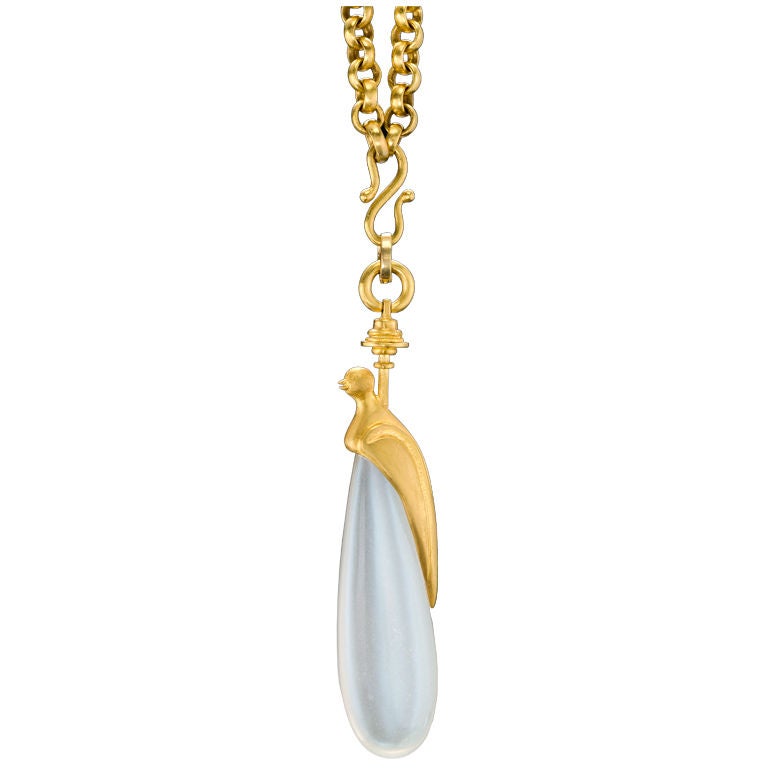 Lilly Fitzgerald Bird Pendant For Sale