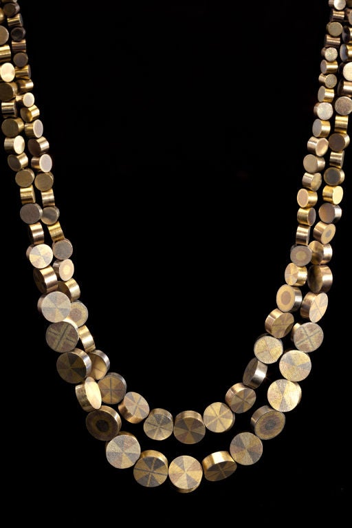Vicki Eisenfeld Gold "Charm" Necklace