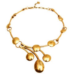 French Gold Toned Necklace