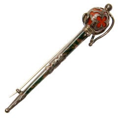 Antique Dirk kilt pin