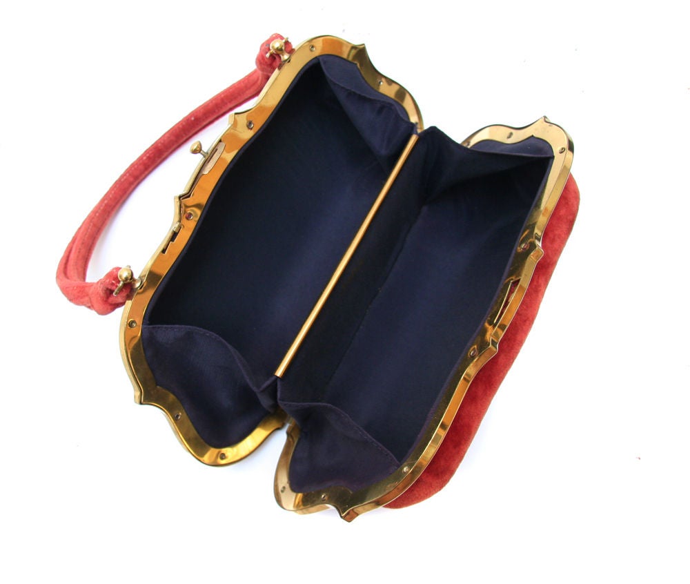 Jana Crushed Velvet Handbag