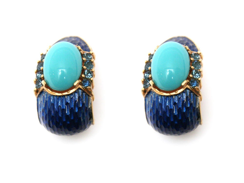 Women's TRIFARI Turquoise Set